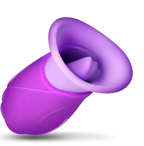 Licking Violet – Suction and Licking Vibrator with 10 Modes > Vibrators >
