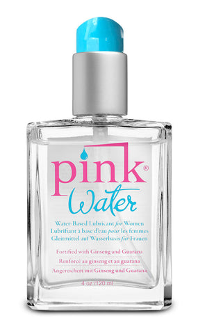 Pink Water Hydrating Water-Based Lubricant 4oz for Intimacy