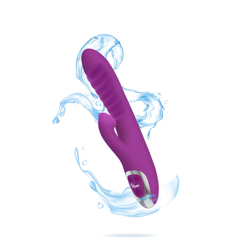 Viben Frenzy Suction Rabbit Vibe in Berry Pink VIBRATORS-RABBIT
