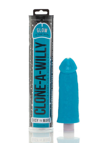 Clone a Willy Glow Blue Vibrating Replica Kit for DIY Adult Fun Blue > Realistic Dildos and Vibes > Mould your own kits