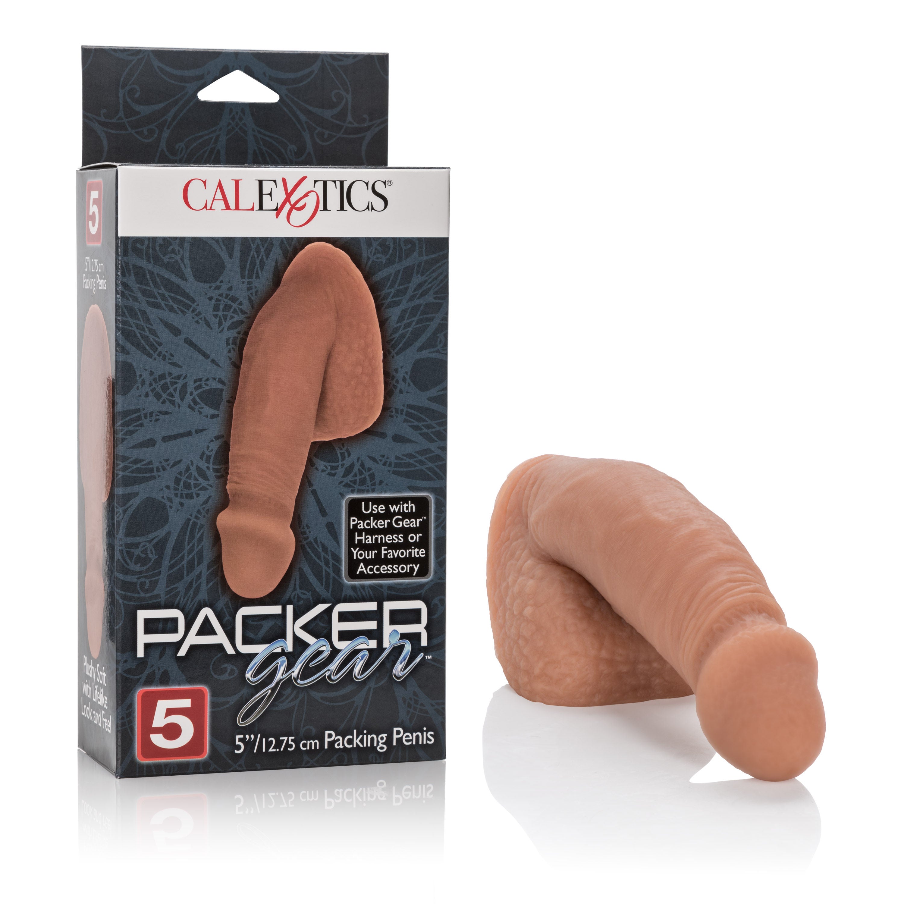 Packer Gear 5 Inch Ivory Packing Penis Realistic Harness Toy Packers