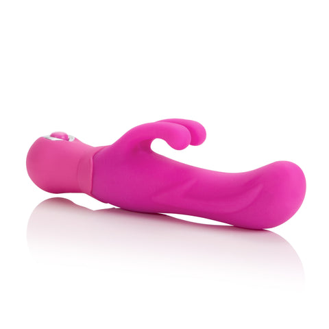 Posh Blue Silicone Thumper Dual Massager with 3 Speeds Pink VIBRATORS-RABBIT
