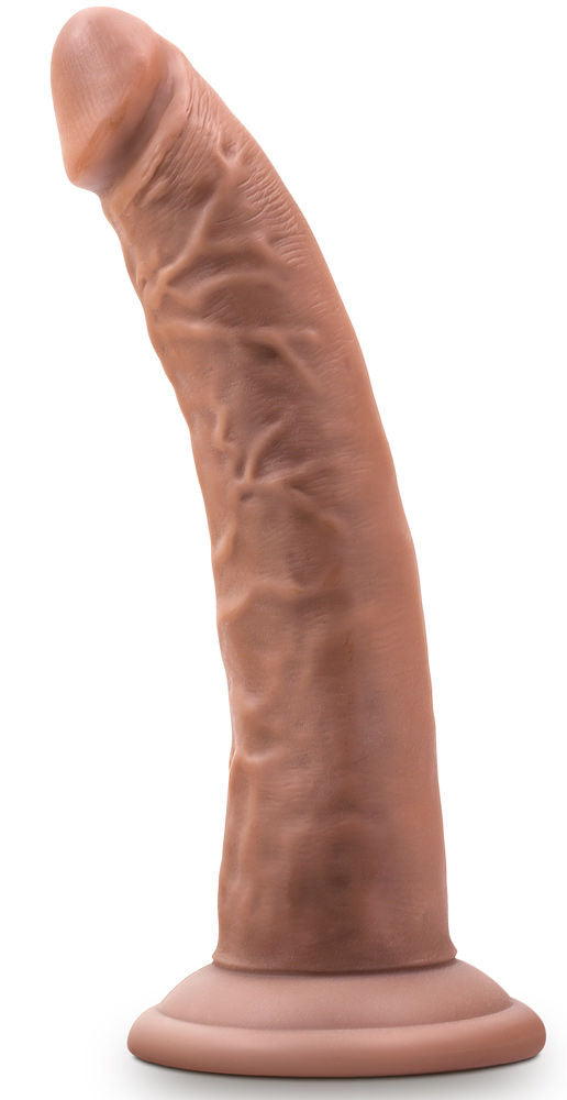 Blush Au Naturel 7 Inch Mocha Bendable Realistic Dildo Dongs Realistic