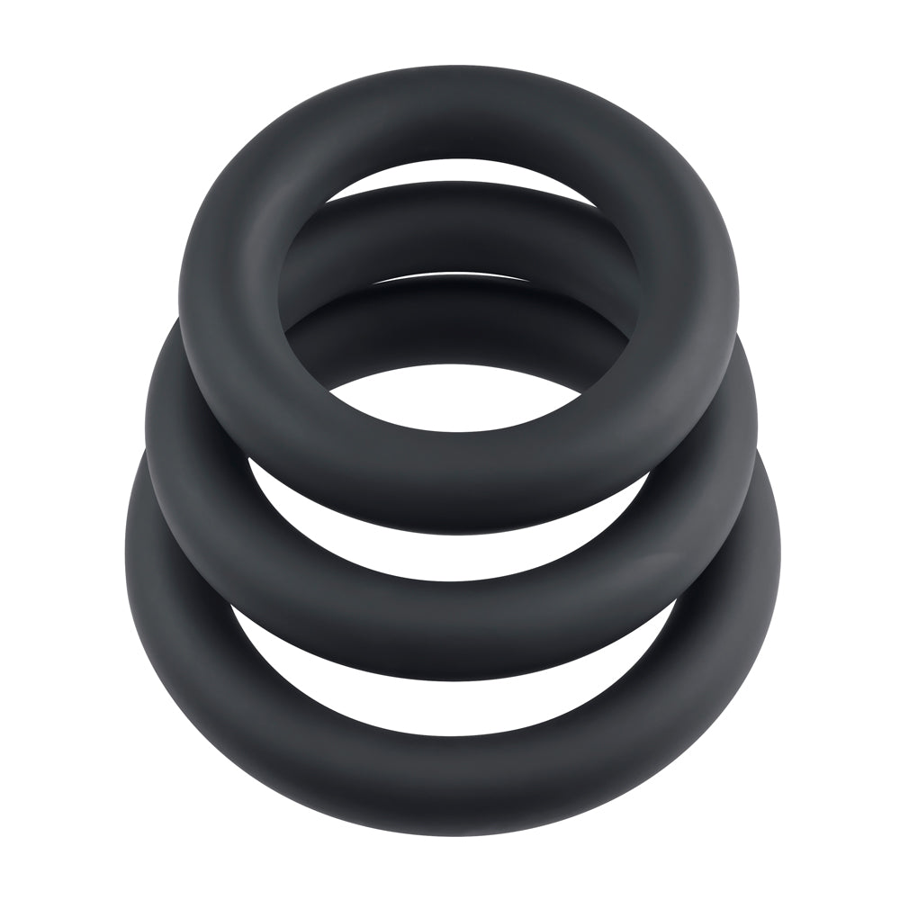 Selopa 3 Ring Circus 3-Piece Silicone Penis Ring Set > Cock Ring > Sets