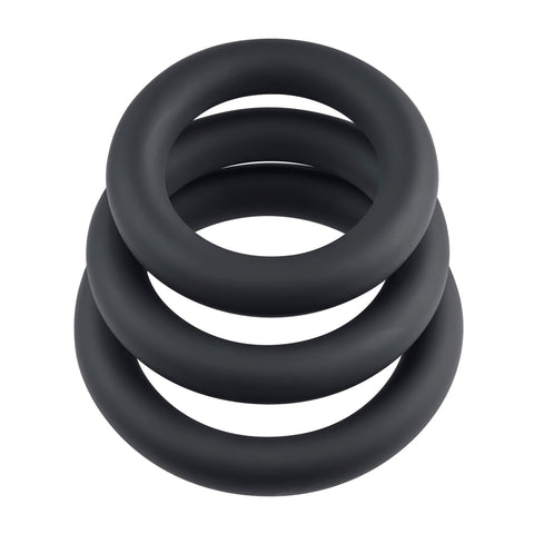 Selopa 3 Ring Circus 3-Piece Silicone Penis Ring Set COCK RING Set