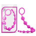 Luxe Silicone 10 Beads Pink 12.5 Inch Anal Toy > Anal Range > Anal Beads