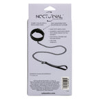 Nocturnal Collection Black Collar and Leash Set > Bondage Gear > Collars & Leashes