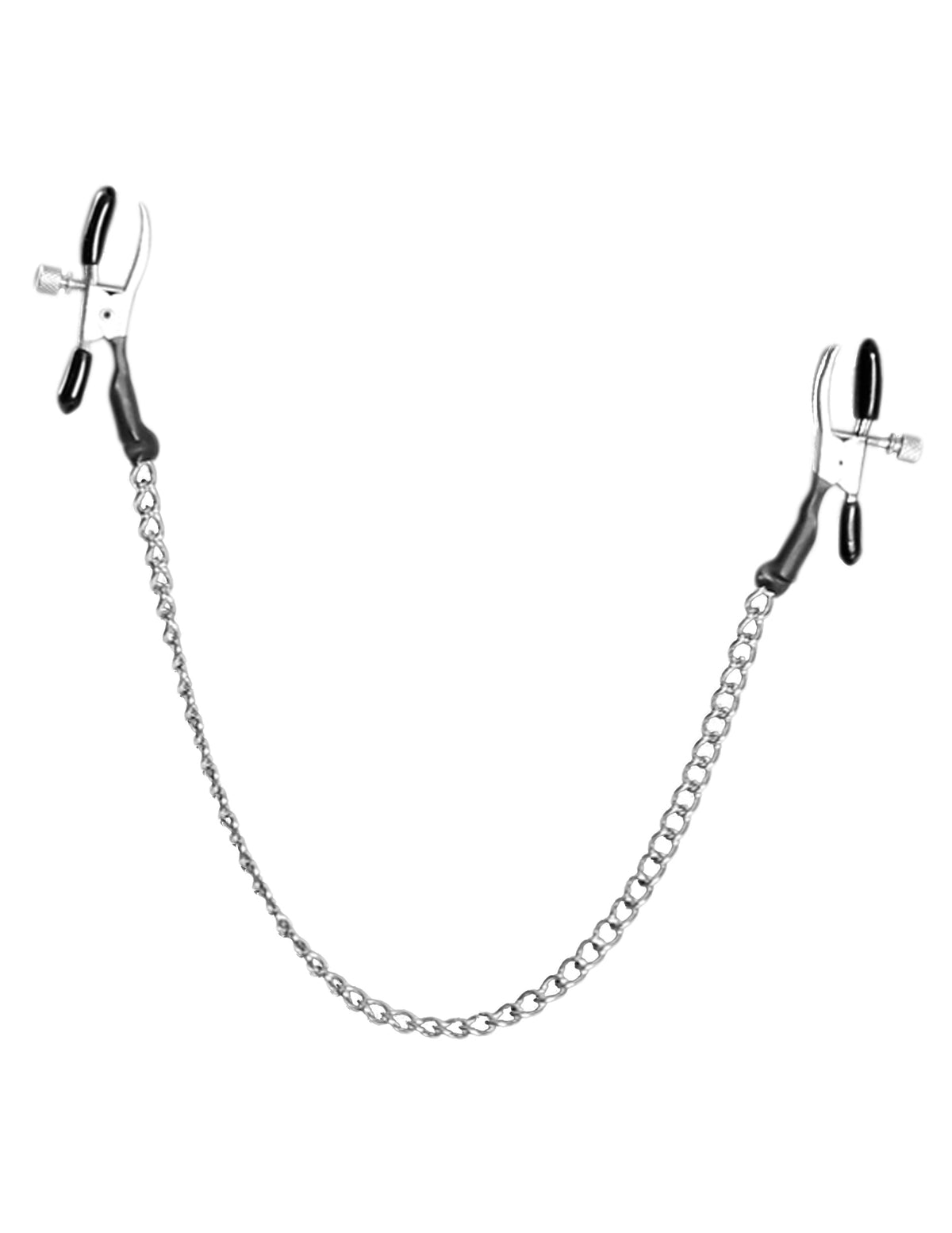 Fetish Fantasy Alligator Nipple Clamps with Metal Chain Adjustable Nipple Clamps > Sex Toys > Nipple Clamps