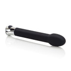 10-Function Risque Tulip Vibrator in Sleek Black | Blue Design > Sex Toys For Ladies > Rose Stimulators