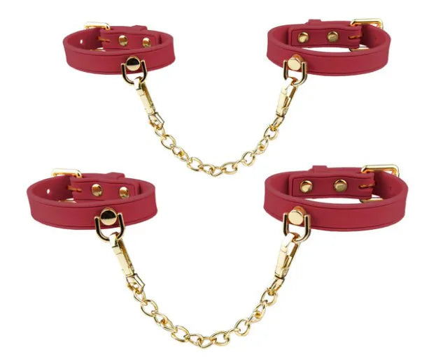 Temptasia Ardor – Silicone Wrist and Ankle Restraints Set > Bondage Gear > Restraints