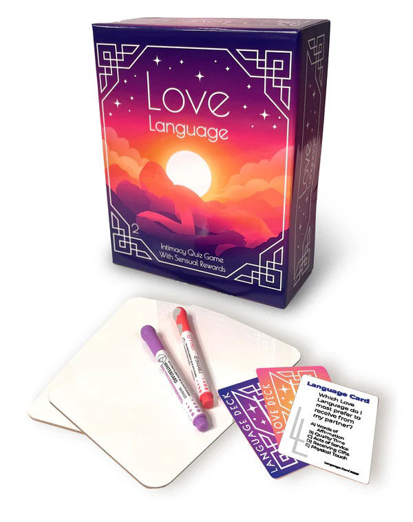 Love Language Romance Game – Couples Intimacy Quiz Game Default Title GAMES