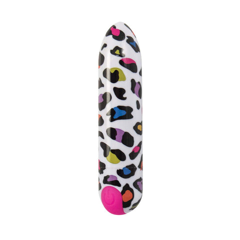 Nasstoys Minis Spotted Bullet (White) – Compact Rechargeable Vibrator Vibrators