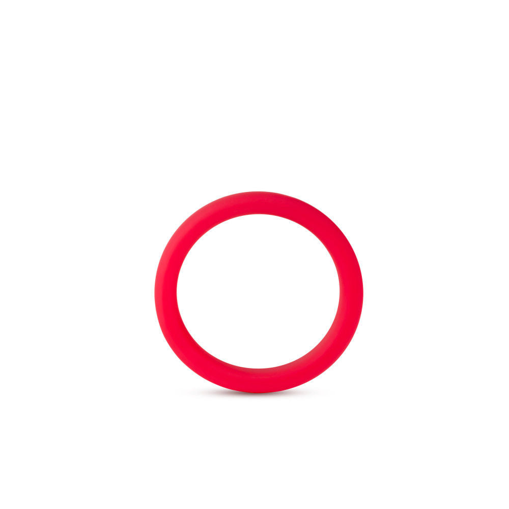 Performance Silicone Go Pro Cock Ring for Men in Red COCK RINGS