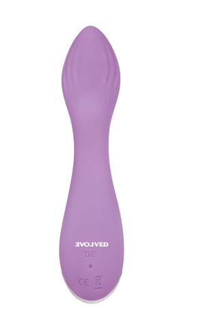 Evolved Lilac G 11.5 cm USB Rechargeable Mini Vibrator BULLETS