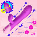 Clit Tapping Pulsing Rabbit (Purple) – Dual-Stimulation Rabbit Vibrator > Vibrators > Ladies > Rabbit