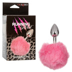 Running Wild Pink Bunny Tail Anal Plug with Metallic Probe > Anal Range > Tail Butt Plugs