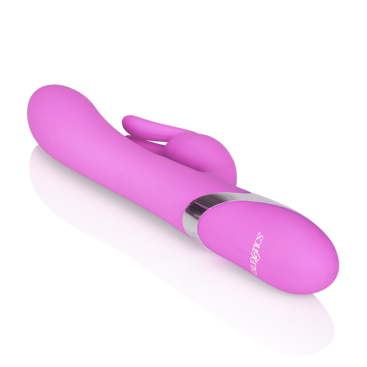 Enchanted Bunny Purple 7.5 Inch Silicone Intimate Massager Waterproof > Vibrators > Ladies > Rabbit