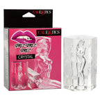 Girls Girls Girls Crystal Clear Soft Stretchy Masturbator With Suction Seal Clear > Sex Toys For Men > Masturbators > Manual
