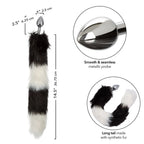 Running Wild Tail – Metallic Probe with Long Tail Accessory > Anal Range > Tail Butt Plugs