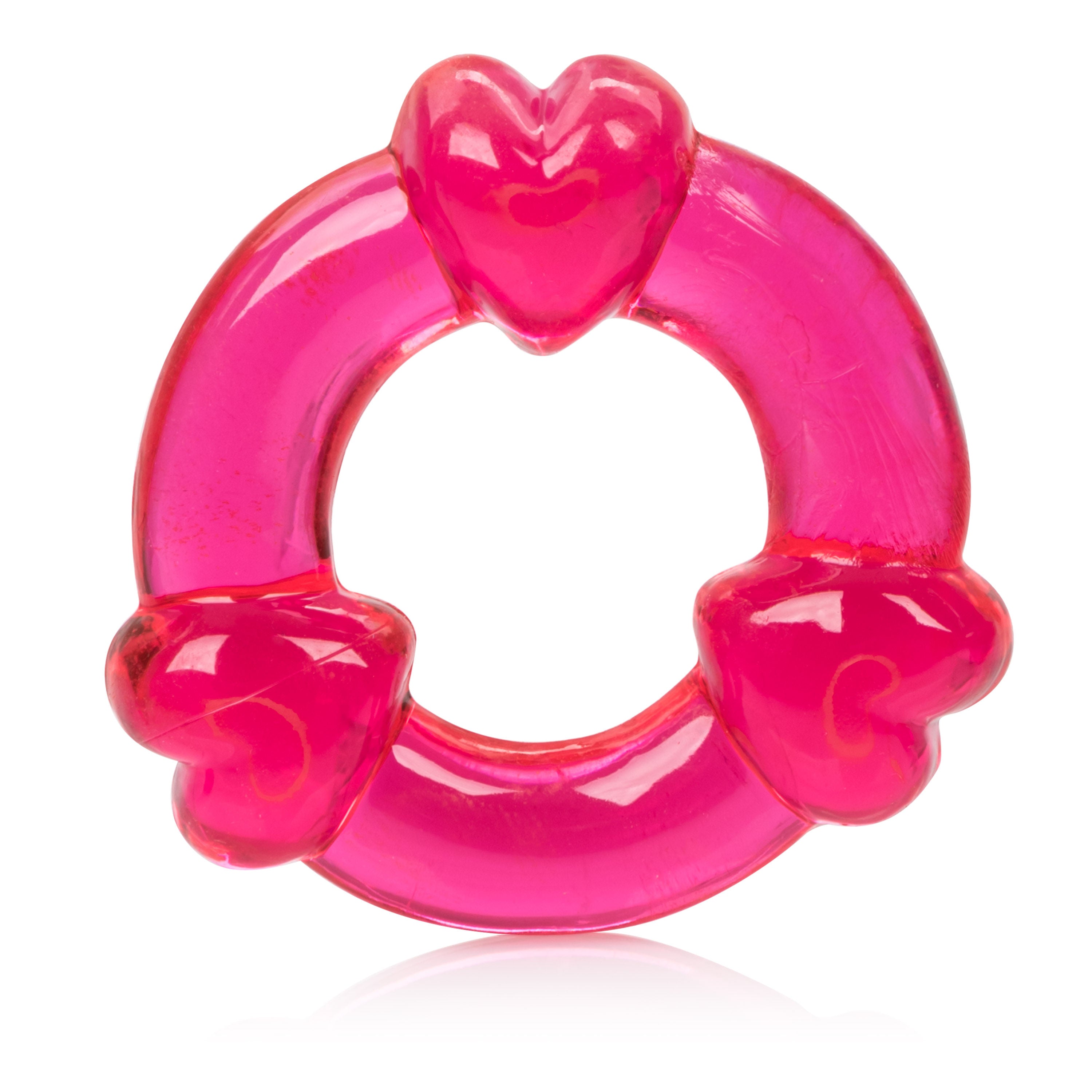 Magic Blue C-Rings Adult Intimacy Toy for Enhanced Performance Red COCK RING Set