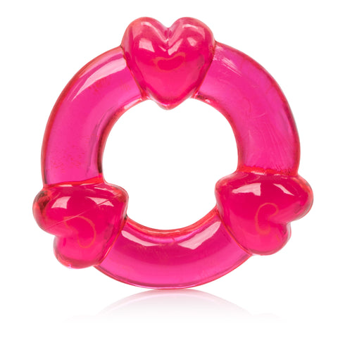 Magic Blue C-Rings Adult Intimacy Toy for Enhanced Performance Red COCK RING Set
