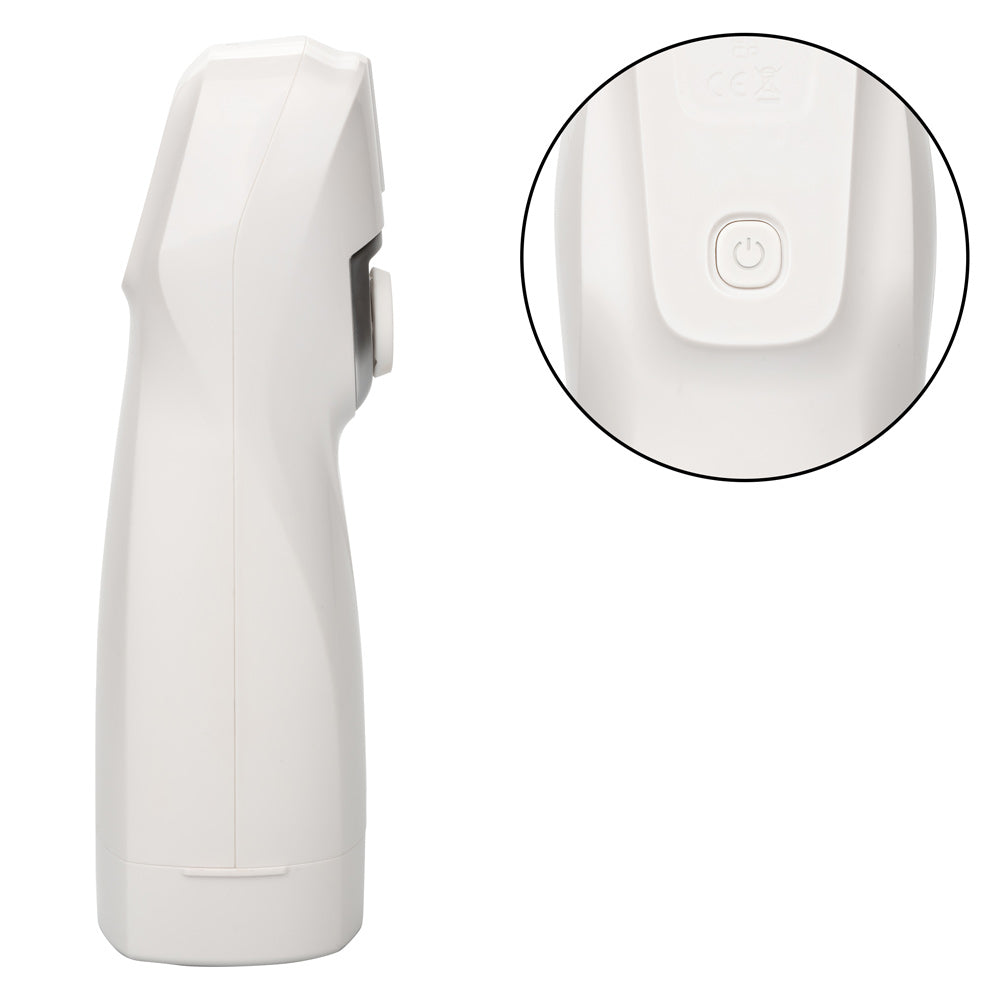 Optimum Power Lifelike Pulsar Stroker Rechargeable White Male Masturbator with Vibration and Suction Functions Strokers - Auto