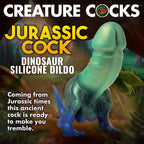 Jurassic Cock Dinosaur Silicone Dildo (Green) – 5 Inch Insertable Thick Curved Dildo > Dildos > Fantasy