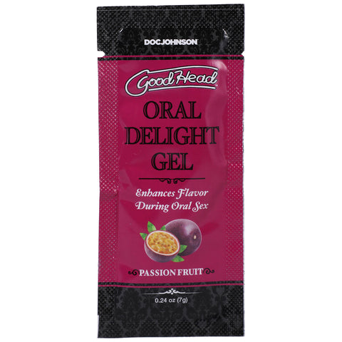 Goodhead Passion Fruit Oral Delight Gel Edible Enhancer 0.24 Oz Default Title Oral Gels & Sprays