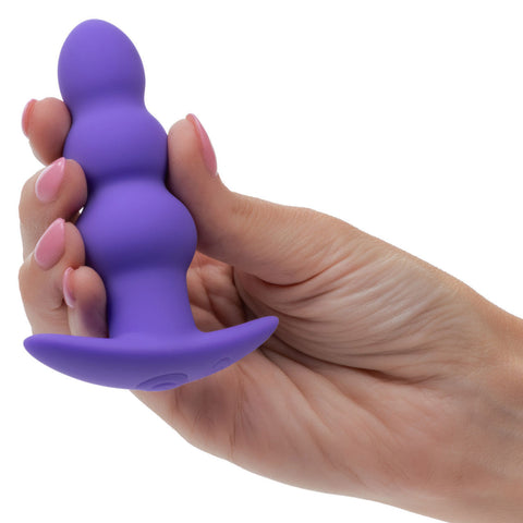 Basic Essentials Rechargeable Beaded Probe for Adult Pleasure Anal Toys & Stimulators