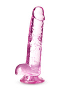 Naturally Yours Crystaline 7 Inch Dildo with Suction Cup Base > Dildos > Realistic Dildos