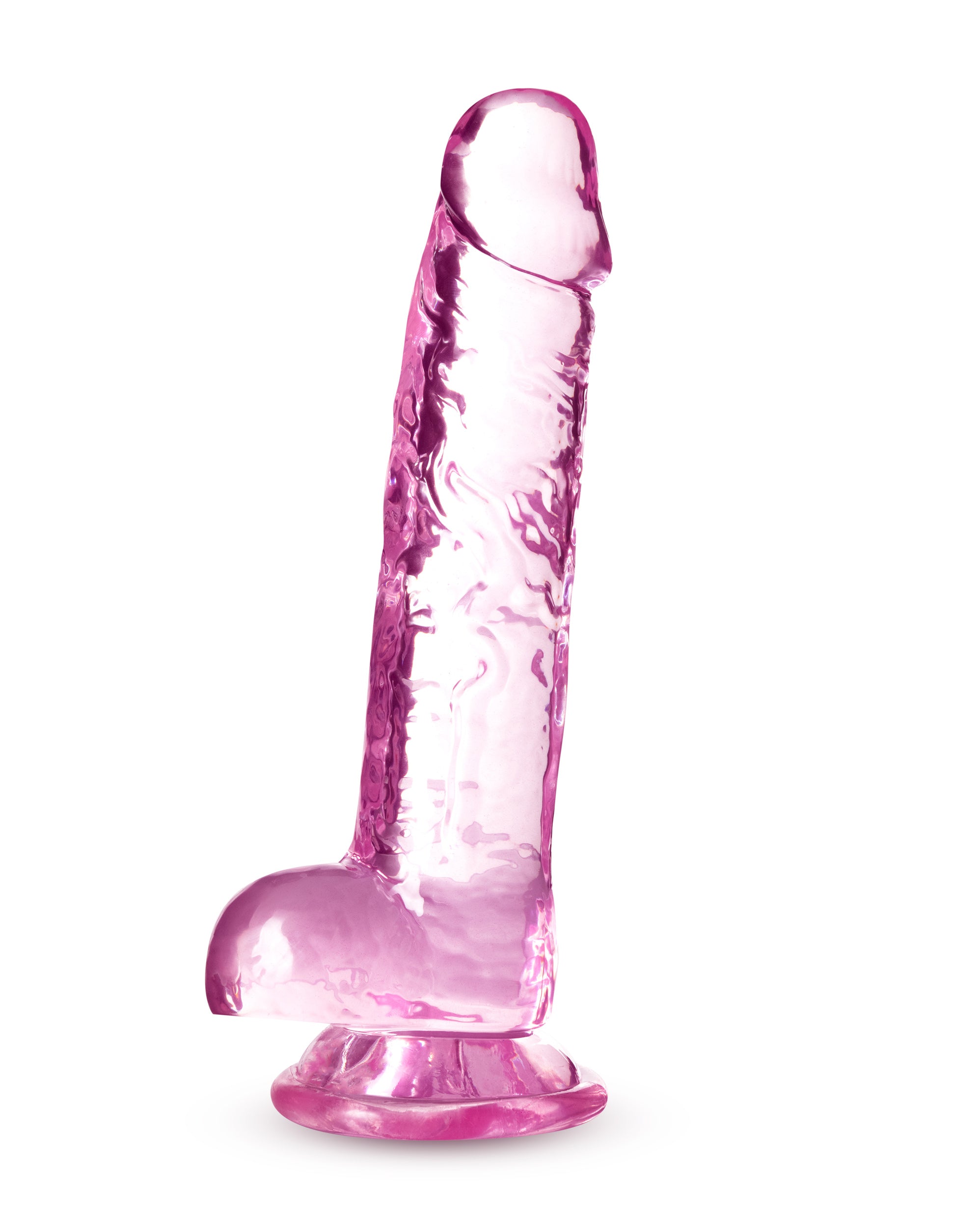 Naturally Yours Crystaline 7 Inch Dildo with Suction Cup Base > Dildos > Realistic Dildos