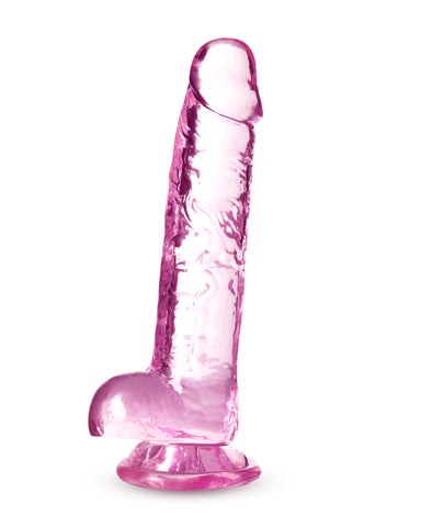 Naturally Yours Crystaline 7 Inch Dildo with Suction Cup Base > Dildos > Realistic Dildos