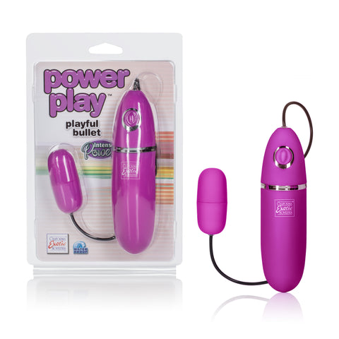 Power Play Playful Bullet Vibrator Pink with Three Speeds BULLETS