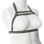 Gender Fluid Silver Lining Stretch Body Harness Multi-Color > Clothes > Womens Harnesses