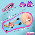 Asuna The School Girl – Vibrating Pussy Stroker with 3-Speed Bullet > Sex Toys For Men > Masturbators > Onahole