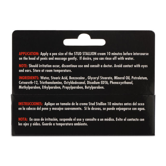 California Fantasies Stud Stallion Prolonging Intimacy Cream > Essentials > Mens Enhancers