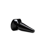 Anal Adventures Easy Plug Black 10.1 cm 4 Inch Butt Plug Black > Anal Range > Butt Plugs