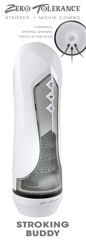 Zero Tolerance Stroking Buddy Male Masturbation Sleeve Strokers - Manual
