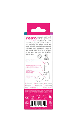 Retro Rechargeable Bullet - Pink Pink BULLETS