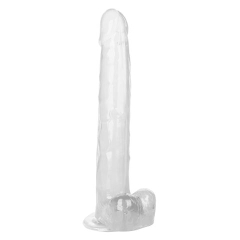 Size Queen 12 Inch Realistic Dildo Clear Large Thick Dong Dongs Big