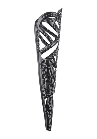 Sex & Mischief Sensory Fingertips - 8.25 cm Black Alloy Medical Themed
