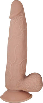 Dual Layered Realistic 8 Inch Dildo with Suction Cup Base Flesh Tone > Dildos > Realistic Dildos