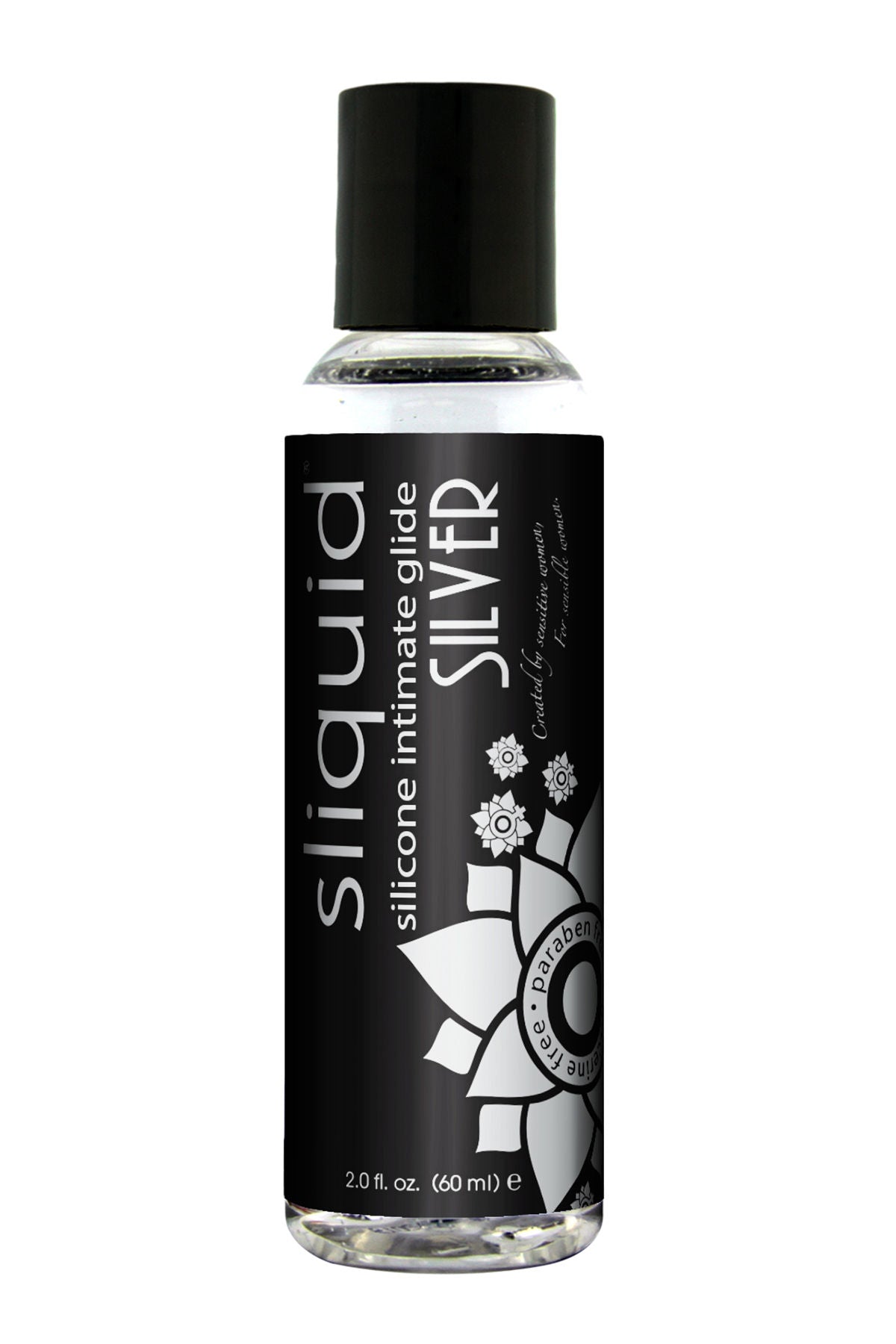 Naturals Silver Silicone Personal Lubricant 2 Fl Oz Bottle