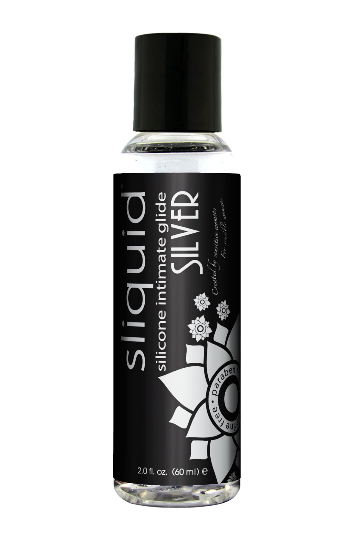 Sliquid Naturals Silver (2 Fl Oz) – Waterproof Silicone Personal Lubricant > Lube > Silicone