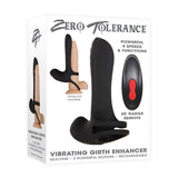 Zero Tolerance SLEEVES Black Zero Tolerance Vibrating Girth Enhancer -  USB Rechargeable Sleeve with Wireless Remote 844477017891