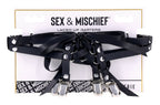 Sportsheets Laced Up Adjustable Garters – Comfort Fit 18 to 26 Inches Thigh Garters > Clothes > Hosiery > Garterbelt Sets