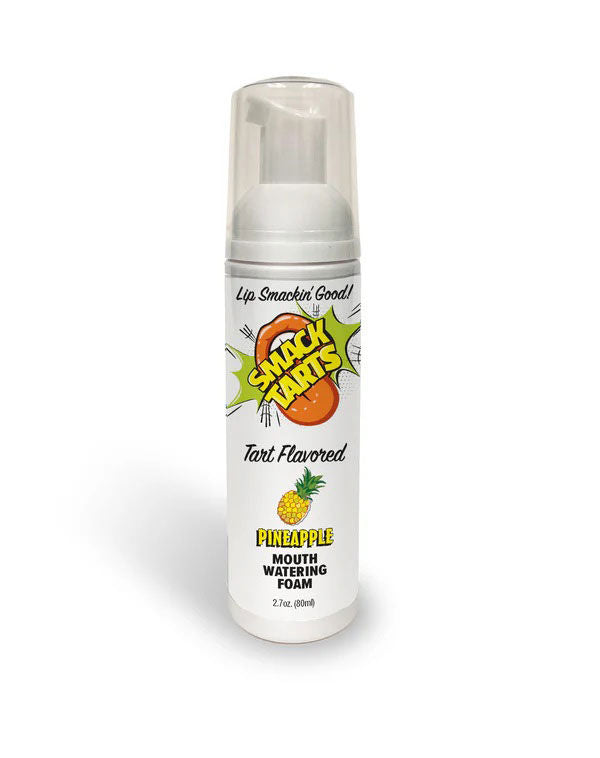 Smack Tarts Mouthwatering Foam (Sour Pineapple) – 2.7 oz Oral Enhancer Default Title > Lube > Oral Gels & Sprays