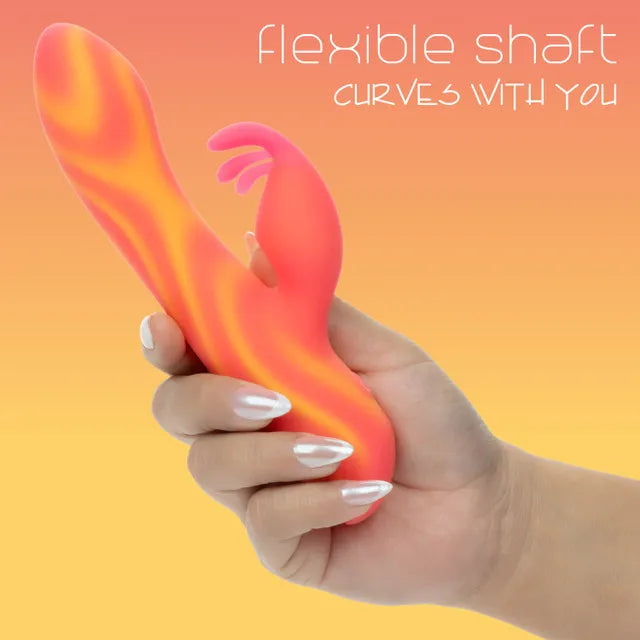 Endless Summer Moonlight Magic (Orange) – 7" Dual-Motor Massager > Vibrators > Ladies > Rabbit