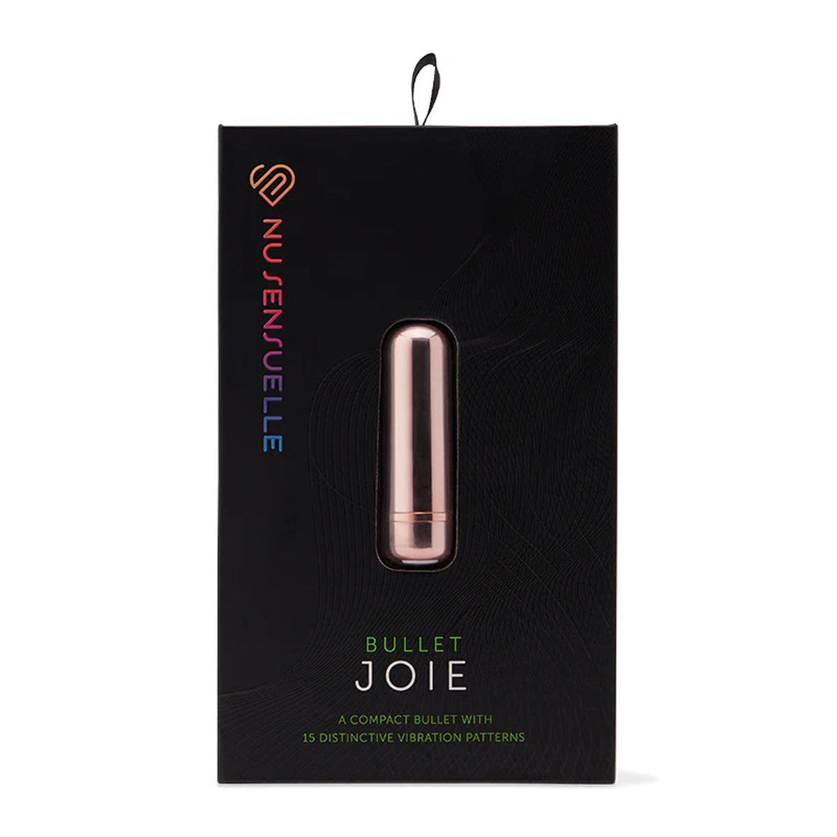 Nu Sensuelle Joie Rose Gold Bullet Vibrator with 15 Modes Pink BULLETS