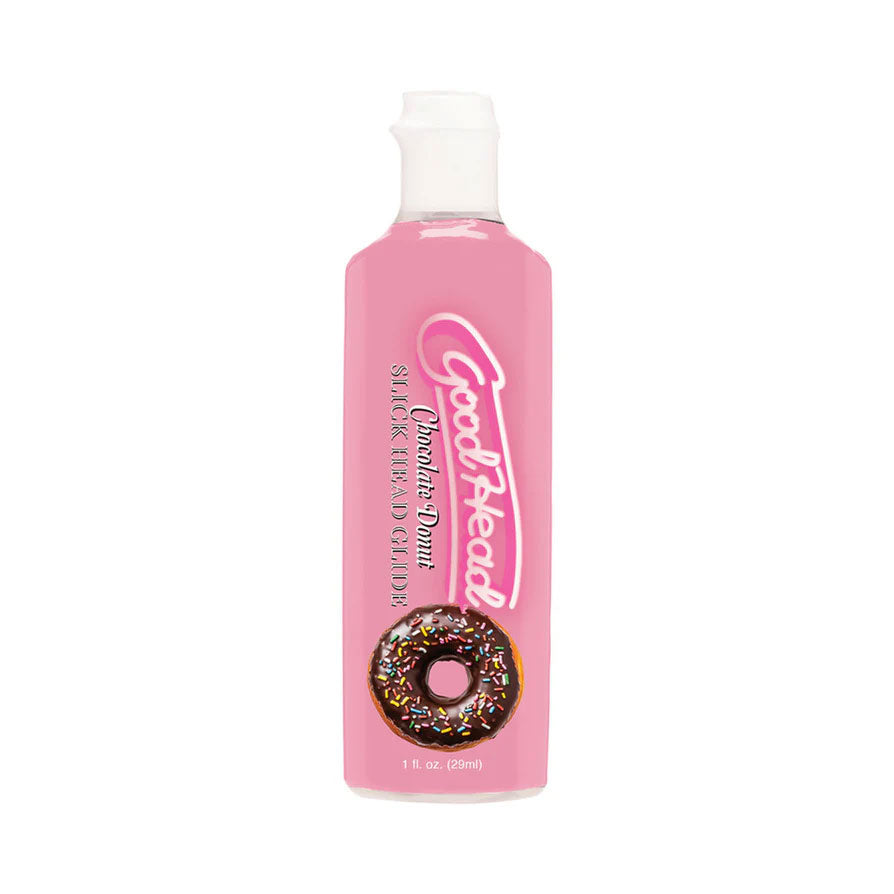 Goodhead Chocolate Donut – Textured Open-Ended Donut Stroker Set > Sex Toys For Men > Masturbators > Manual